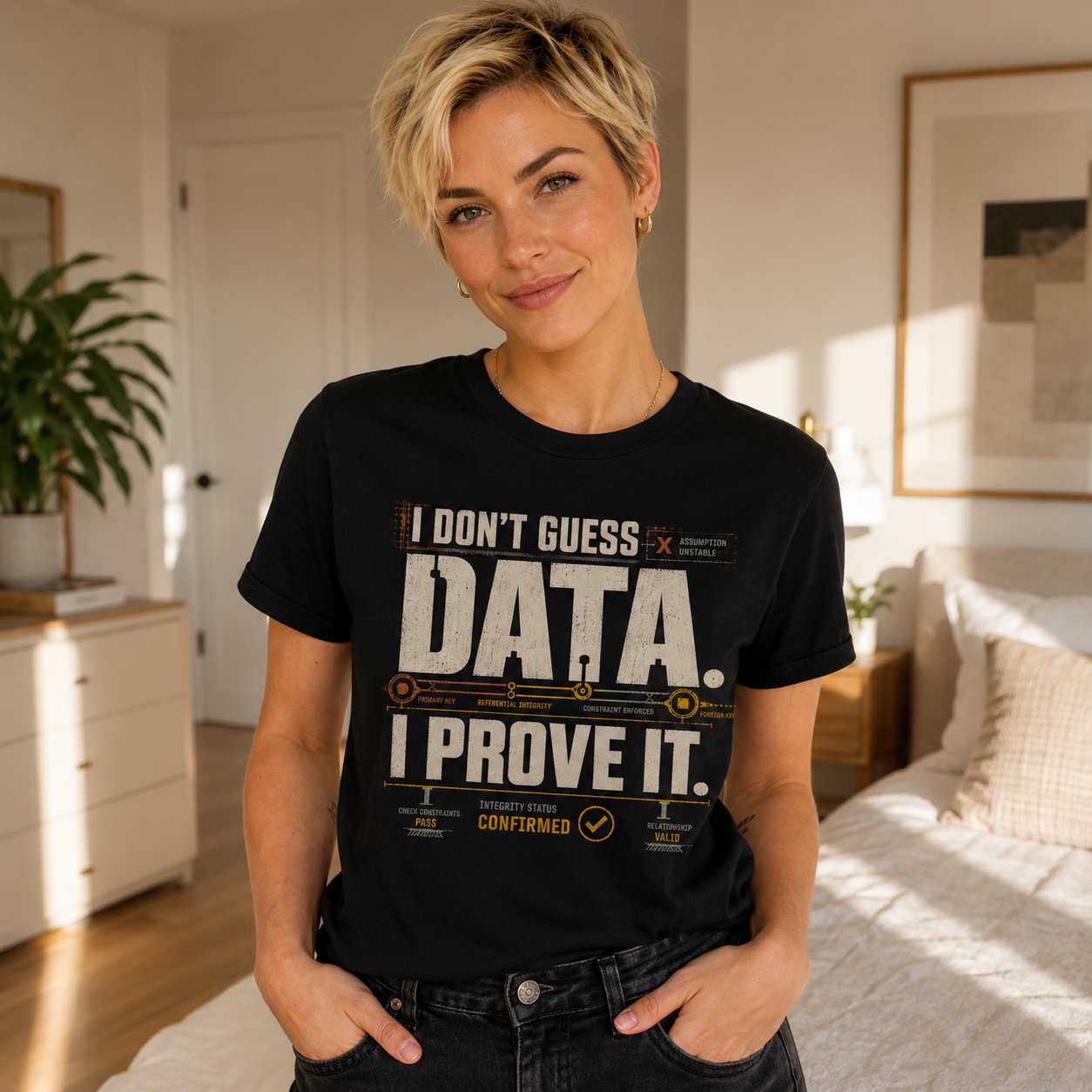 I Don't Guess Data, I Prove It