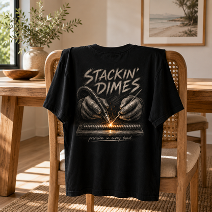 Stackin' Dimes Welding Tee