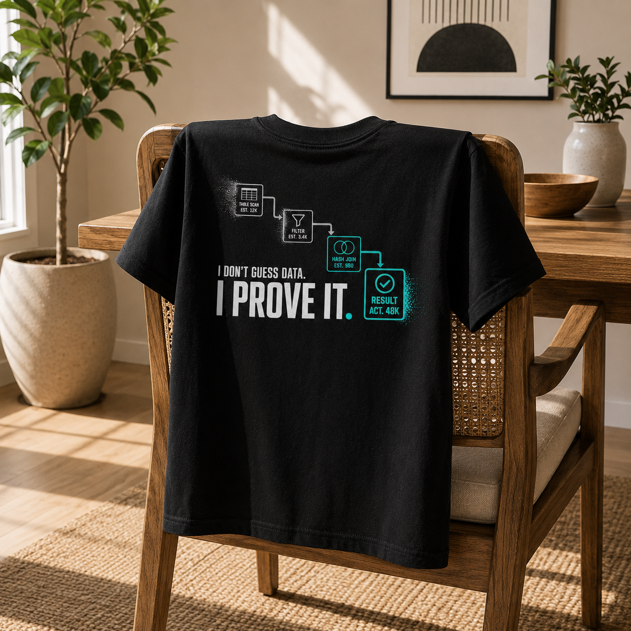 I Don’t Guess Data — I Prove It T-Shirt