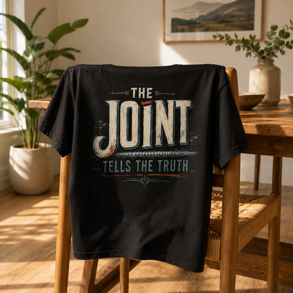 The Joint Tells The Truth Tee - Vintage Retro Graphic T-Shirt