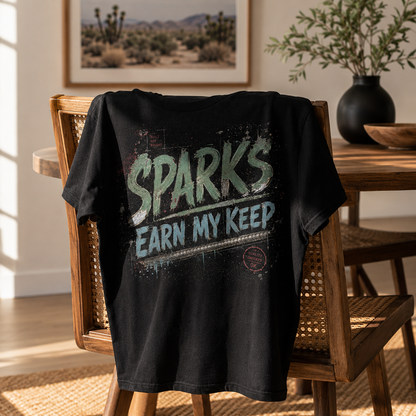 Sparks "Earn My Keep" Graphic Tee