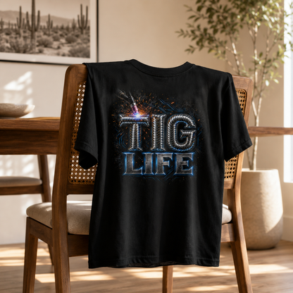 TIG Life T‑Shirt - Welding TIG Tee for Welders & Metalworkers