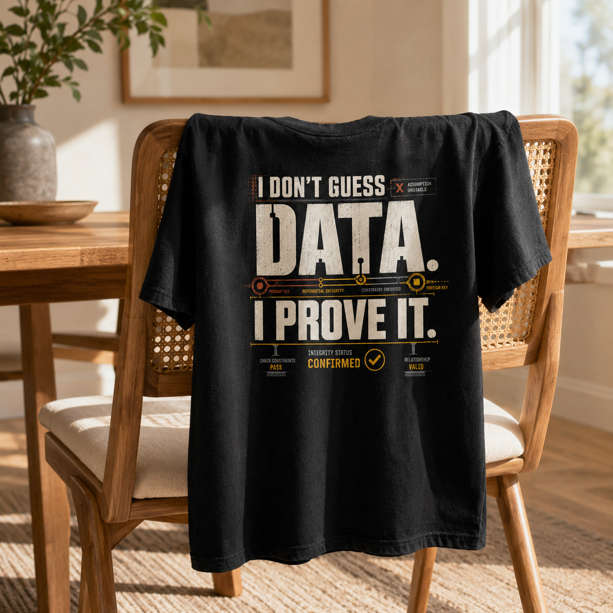 I Don't Guess Data, I Prove It