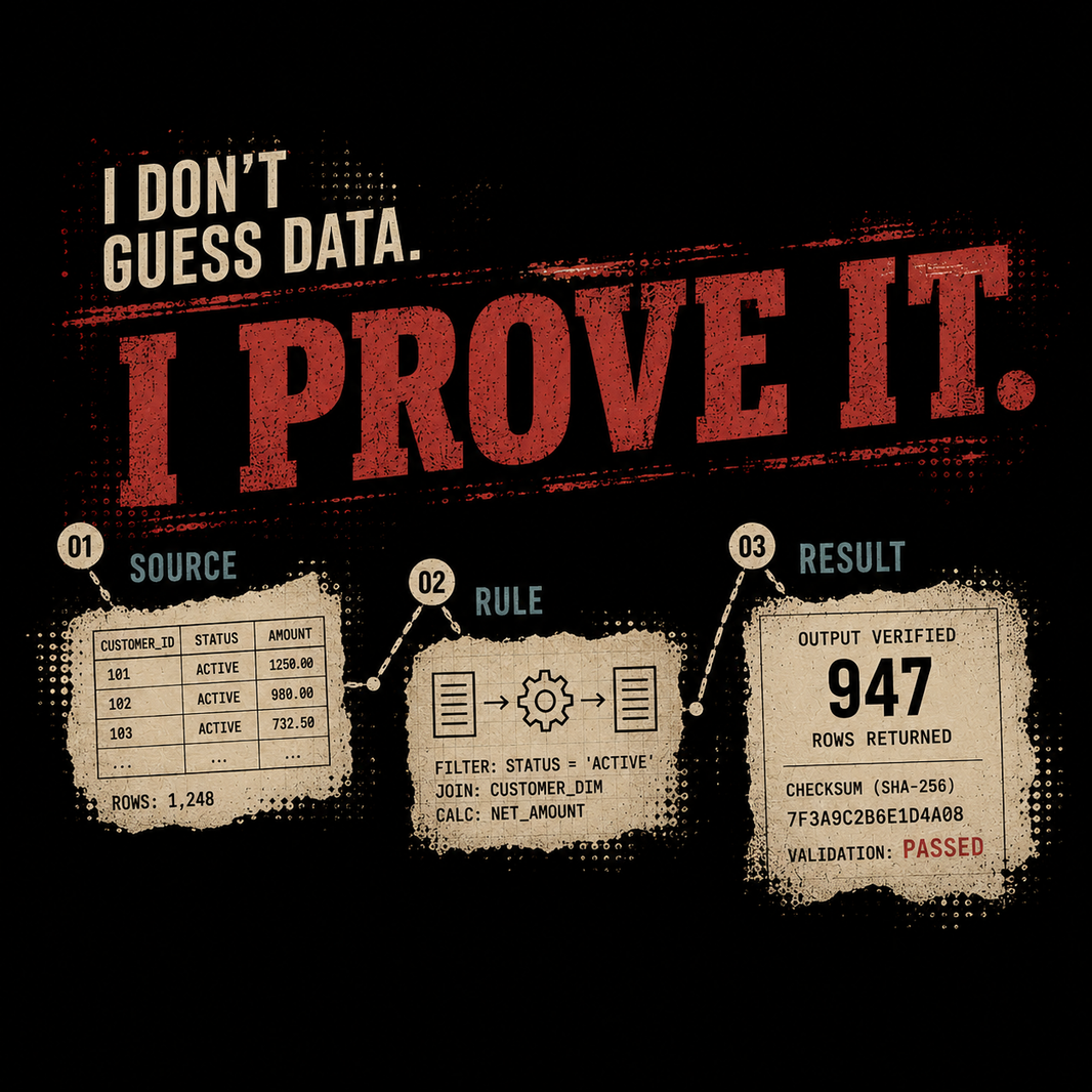 Data Analyst T‑Shirt