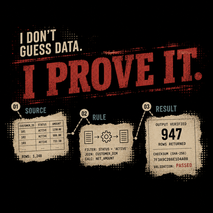 Data Analyst T‑Shirt