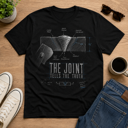 The Joint Tells the Truth tee | Anatomical Spine X-ray design