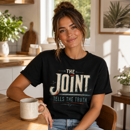 The Joint Tells The Truth Tee - Vintage Retro Graphic T-Shirt
