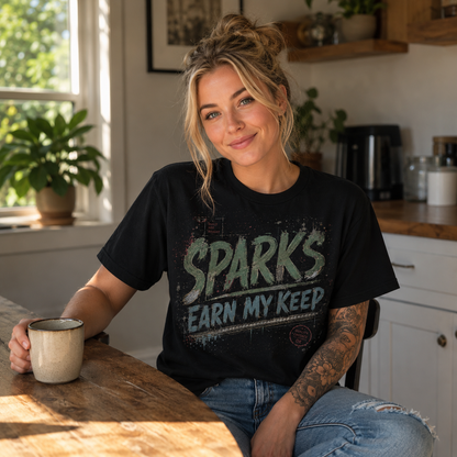 Sparks "Earn My Keep" Graphic Tee