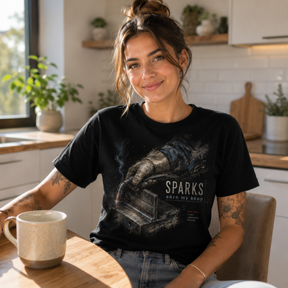 Sparks Piano Glove T‑Shirt