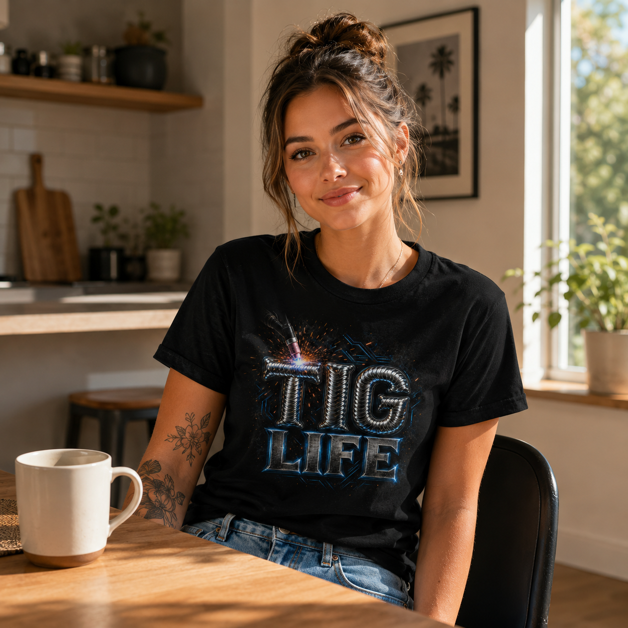 TIG Life T‑Shirt - Welding TIG Tee for Welders & Metalworkers
