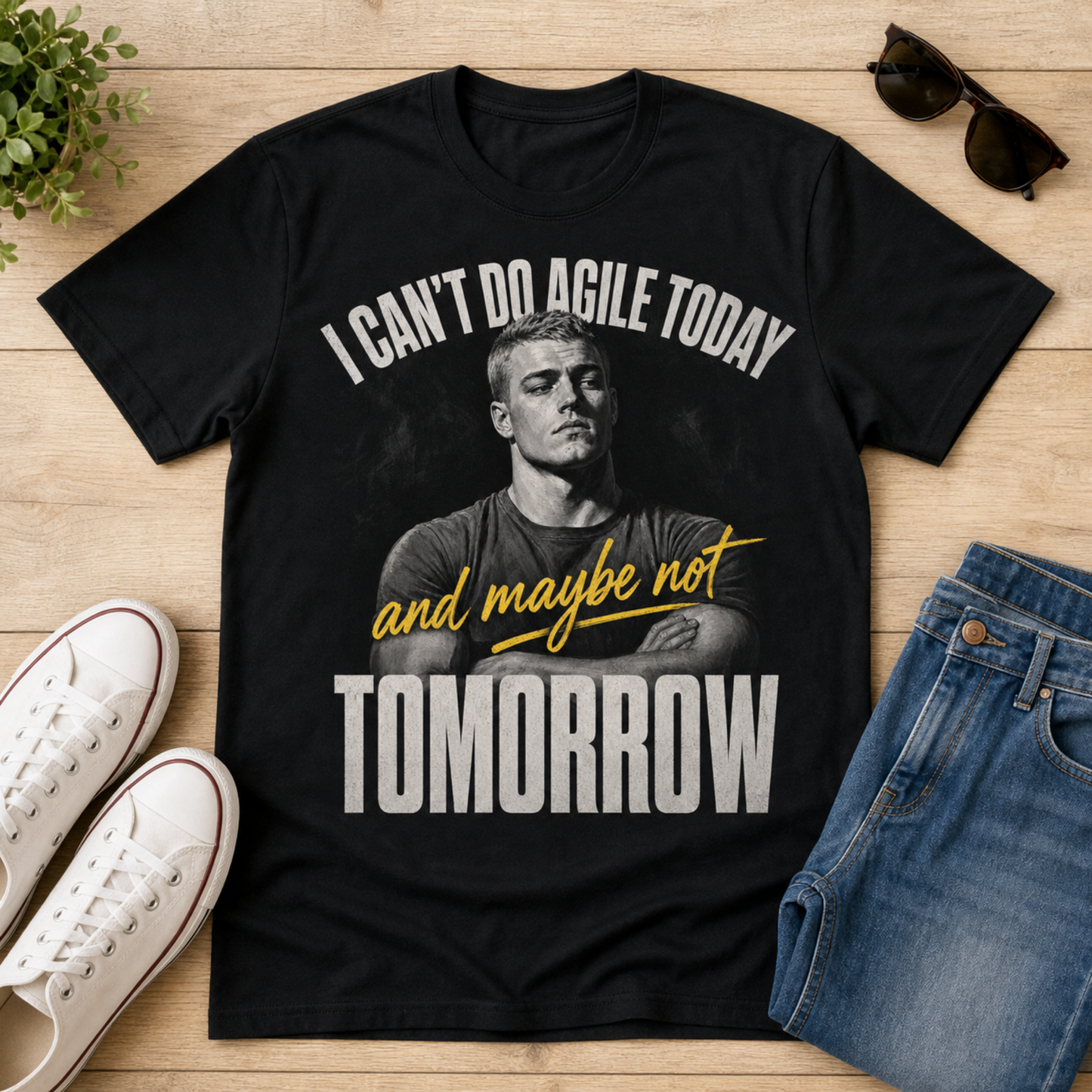 I Can't Do Agile Today T-Shirt