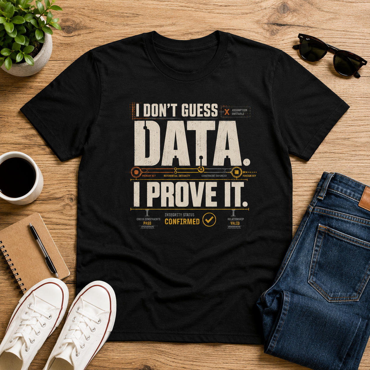 I Don't Guess Data, I Prove It