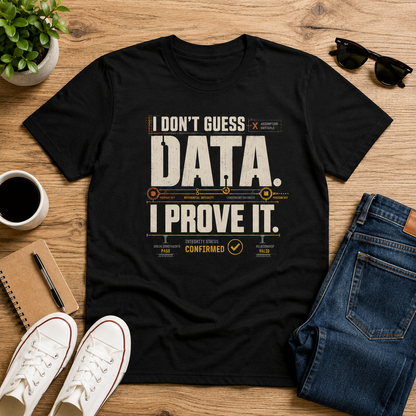 I Don't Guess Data, I Prove It