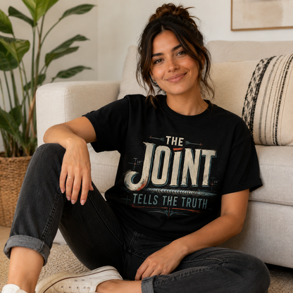 The Joint Tells The Truth Tee - Vintage Retro Graphic T-Shirt