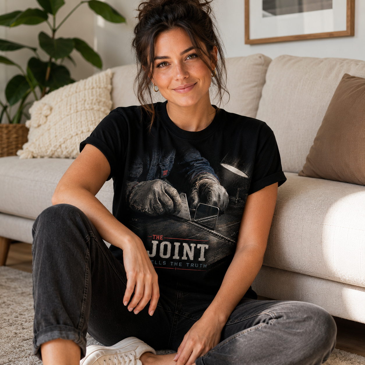 Joint Rolling T‑Shirt