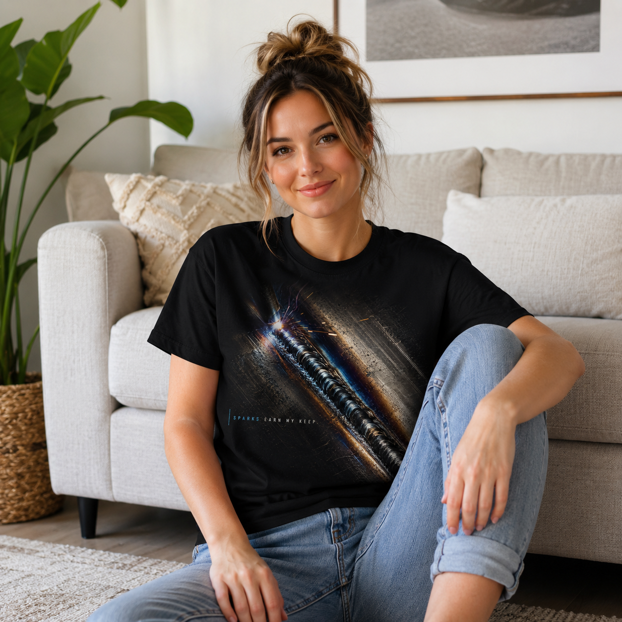 Astro Night Cityscape Tee