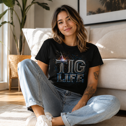 TIG Life T‑Shirt - Welding TIG Tee for Welders & Metalworkers
