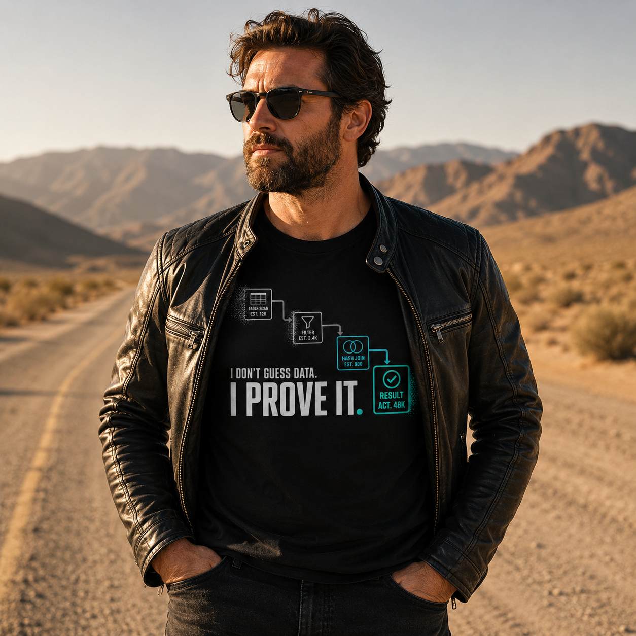 I Don’t Guess Data — I Prove It T-Shirt