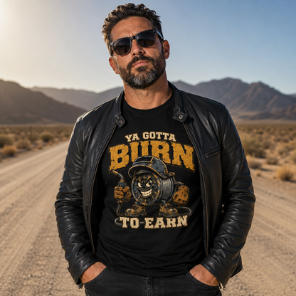 Welder Burn to Earn Gym T-Shirt