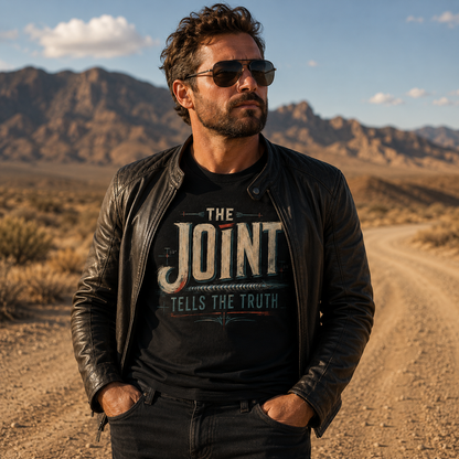 The Joint Tells The Truth Tee - Vintage Retro Graphic T-Shirt