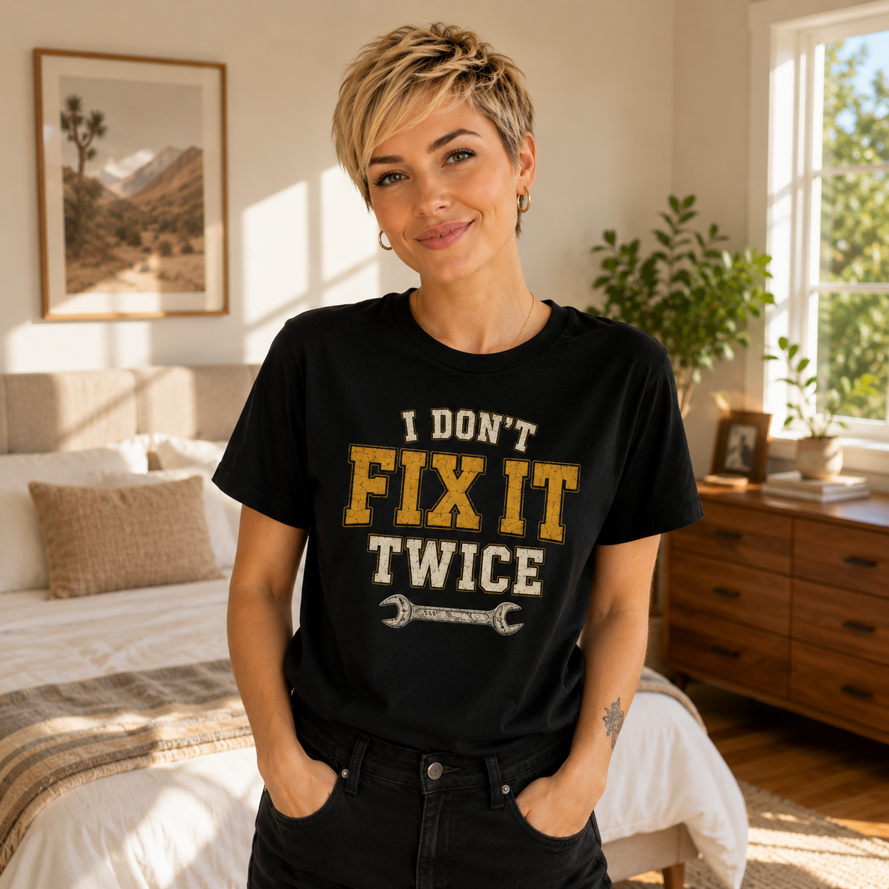 I Don't Fix It Twice T-Shirt