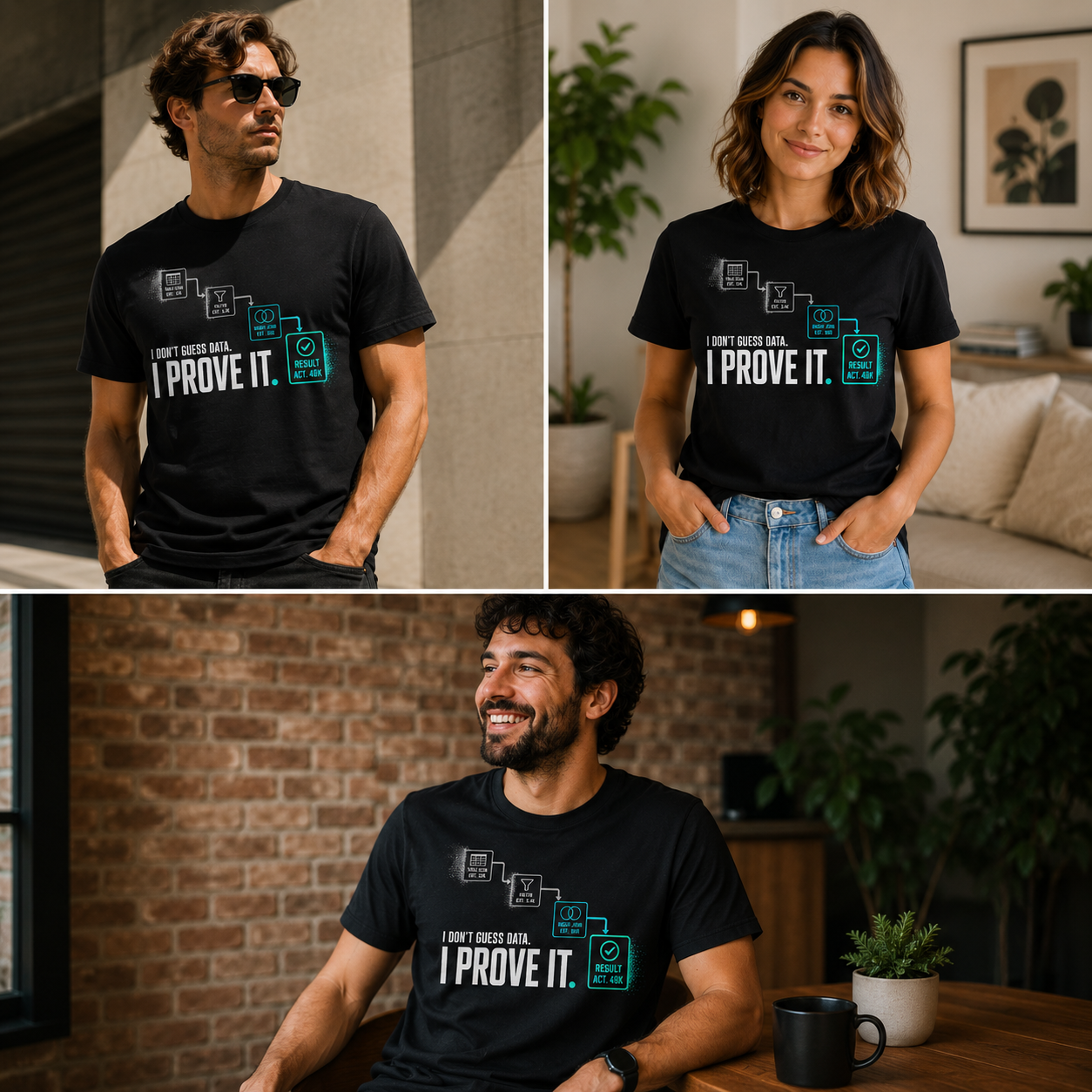 I Don’t Guess Data — I Prove It T-Shirt