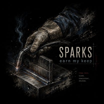 Sparks Piano Glove T‑Shirt