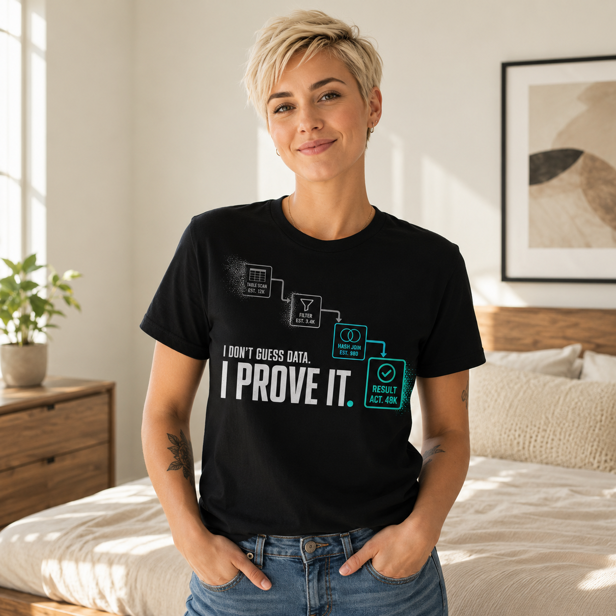 I Don’t Guess Data — I Prove It T-Shirt