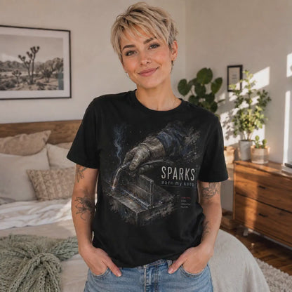 Sparks Piano Glove T‑Shirt