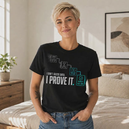 I Don’t Guess Data — I Prove It T-Shirt